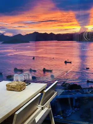 花築·攬月拾光·C位海景·日升月恆·露台觀景美宿（三沙東壁店）