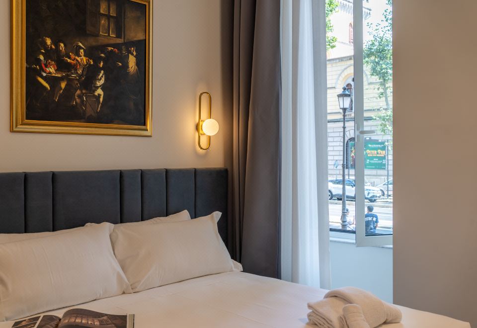 로마트 럭셔리 룸이 위치한 로마 거리