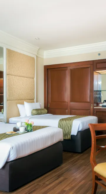 ห้องดีลักซ์พรีเมียร์ (สูบบุหรี่)