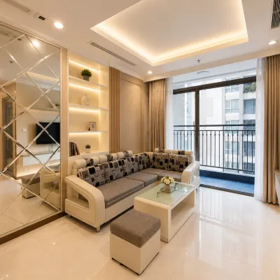SaigonHomes in Vinhomes Luxury Landmark โรงแรมใกล้Canvas and Wine