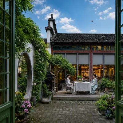 宏村裡·合一美院|AWAKENING·SOULMATE·墨藏古建徽居畫舍 鄰近汪大燮故居的酒店