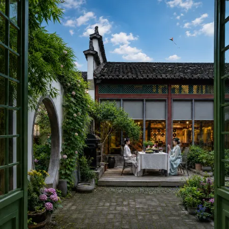 Hongcun Heyi Academy of Fine Arts Huizhou Courtyard View Homestay