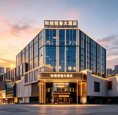 LIN CANG HE XU HENG CHUN HOTEL - Bergblick