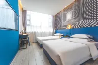 Luanchuan green lemon Art Hotel - مطابخ