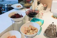 Lavande Hotel (Guannan Celebrity International Branch) - servizio colazione
