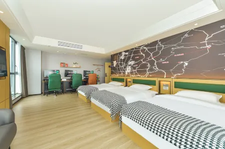 Splendid Entertainment Hotel (Guiyang Xintianzhai Xintian Metro Station Store) Отели рядом с достопримечательностью «Guizhou Botanical Garden»