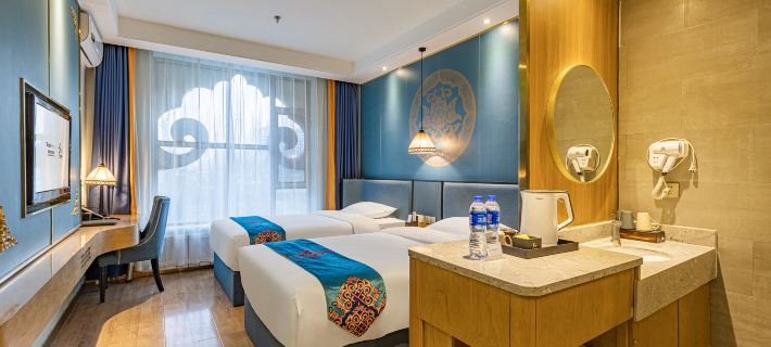 Shanghua Boutique Hotel (People's Hospital General Yushu Subway Station) Hotéis em Hohhot