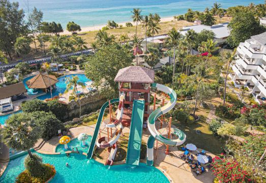 타본 팜 비치 리조트의 아름다운 라군 뷰