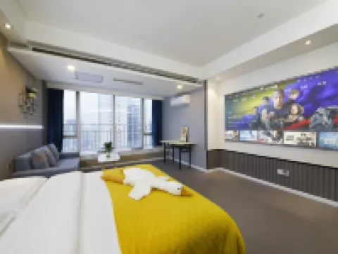 JOY-RAY Serviced Apartment (Tianfu Chinxi Road) Hotéis em Chengdu