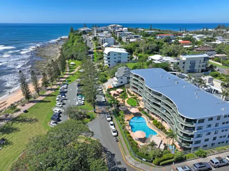 The Norfolks on Moffat Beach