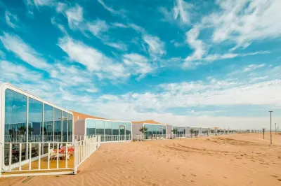 Desert Meteor Camping Homestay Hotel a Shapotou tourist attraction