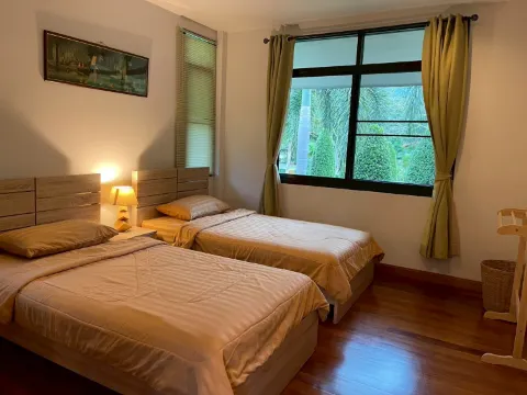 บ้านพักตากอากาศเตียงคู่