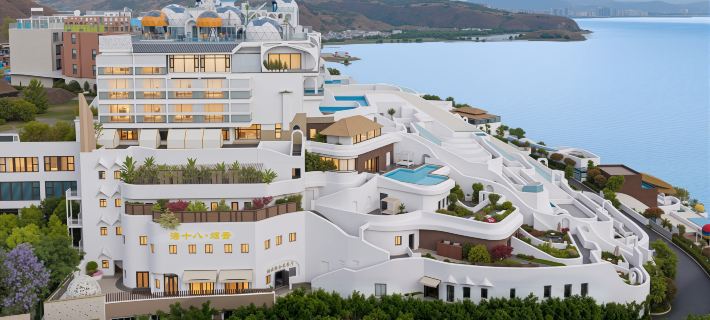 Santorini Cloud National Tide Sea View Resort Dali Hotéis em Dali