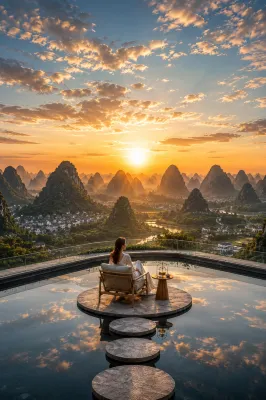 Yangshuo·JUE | AWAKENING • Viewing Guilin Landscape • Garden Pool • Resort Mansion - 4성급