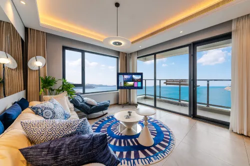 Weihai ShangYu Qilan · Designer Seaview Homestay Collection - فطور