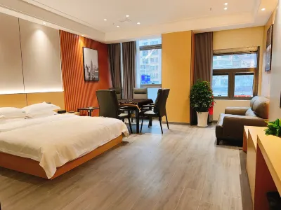 帝豪時代酒店 鄰近雲樽牆面藝術定製（梁平大師館）的酒店