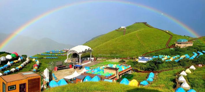 Wugong Mountain Guanyinxuan Tent Feature Homestay Hotels in Luxi