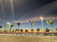 北部灣一號看大海藝術海景度假公寓 - 酒吧