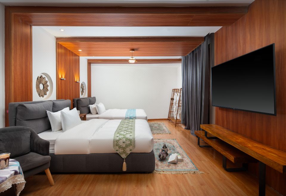 카슈가르 고성의 골목길 풍경