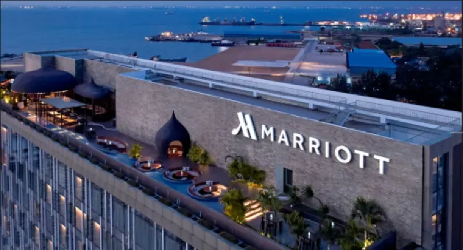 Batam Marriott Hotel Harbour Bay Exterior Photos