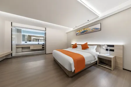 Weini Valley Holiday Hotel (Chengdu Shuangliu Sports Center) Отели рядом с достопримечательностью «Yingtian Temple»