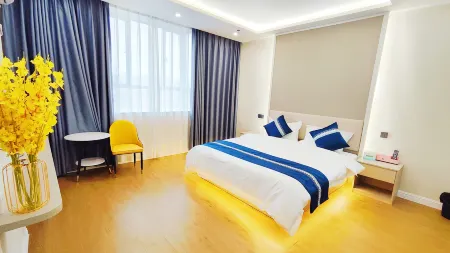 Bamboo Elegance Pavilion Inn（Shaoguan High-speed Railway Station Branch） Отели рядом со станцией Shaoguan Railway Station