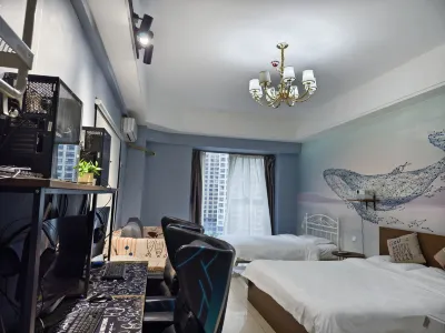Baoji Qimeng E-sports Apartment Hotel a Zhongshan Road