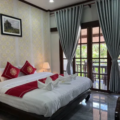 Le KhounSok Boutique Hotel โรงแรมใกล้วัดโฮเซียนวรวิหาร