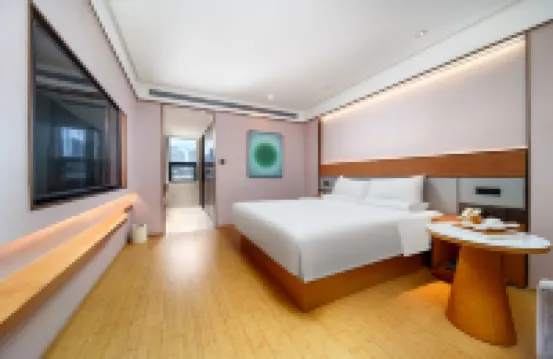 Yilong Anyun Hotel (Chengdu East Railway Station Jingju Temple Station Branch) โรงแรมใกล้สวนหวางเจียงโหลว