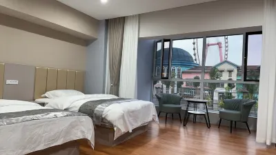 Longqin Hotel (Xinhua Lian Tongmeng Amusement Park) Hotel in zona Taer Temple