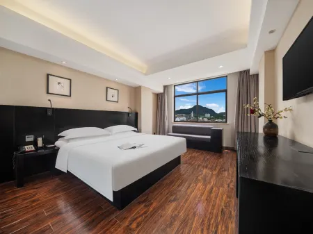 Hengdian Maitian Manju Hotel Отели рядом с достопримечательностью «Ming and Qing Dwellings Expo City»