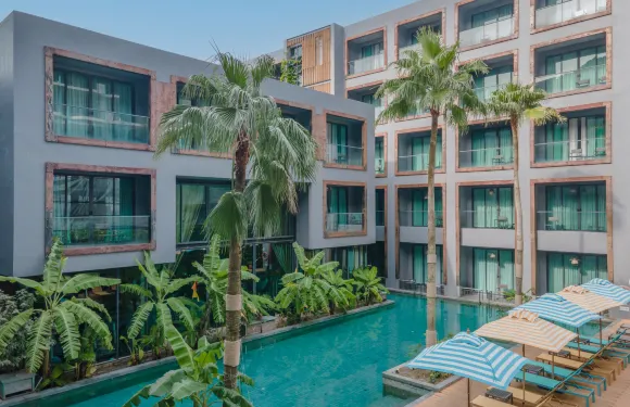 甜蜜瑪麗娜精品酒店-沖浪-卡塔海灘