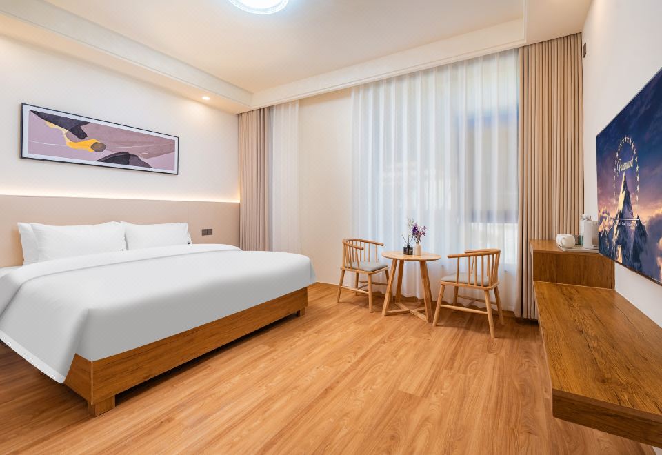 워룽 테이퍼 랭귀지 홈스테이의 깔끔한 외관