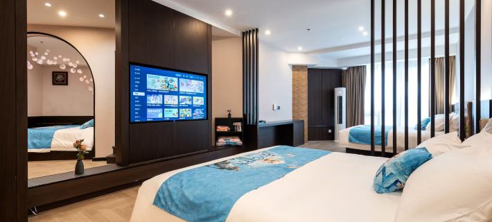 Penghua Hidden Luxury Hotel (Penglai Pavilion Seawater Bathing Beach) Hotel a Yantai