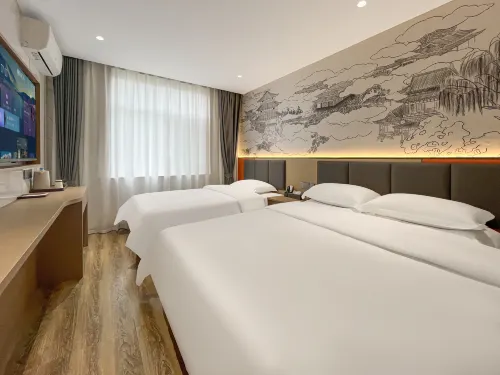 Zhangye Yudu Fashion Hotel (Bell Tower Xingguang Night Market) - 2 stjerner