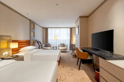 뉴 이스트 아시아 호텔 상하이 상하이 도서관 서가후이 도서관 주변 호텔