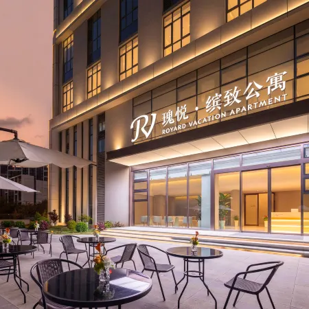 Guiyue Binzhi Apartment (Guangzhou Lingnan College Tianhe Smart City Branch) Отели рядом с достопримечательностью «Guangzhou Flying Over the Jungle Adventure Park»
