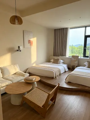 Xianju Hexi Mountain Residence Homestay - bar