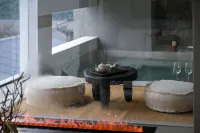 Overlooking Stream · Mountain Secret Retreat | Luxury Private Hot Spring Quiet Courtyard Resort - 4-Sterne
