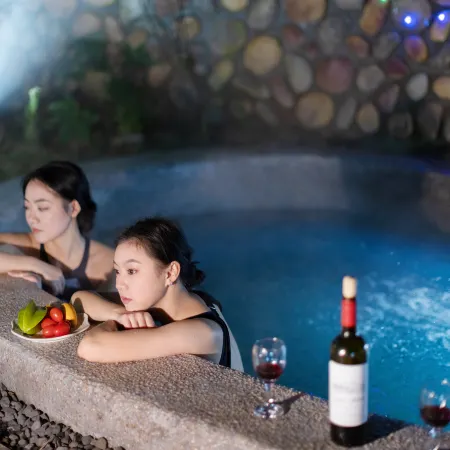 SERENUM Quiet Realm Parent-Child Private Hot Spring Homestay (Ya'an Bifengxia Branch)