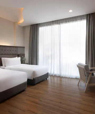 ห้องดีลักซ์ เตียงแฝด