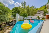 Anji Haozhuxi River Banshan Private Tang Starry Sky Holiday Home - สระว่ายน้ำส่วนตัว