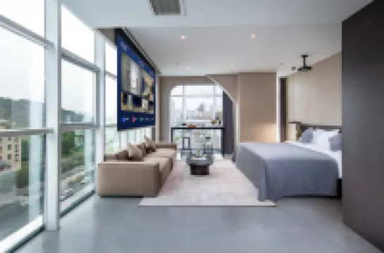 AI住未來酒店（蘭州中心西站店） 鄰近小西湖的酒店