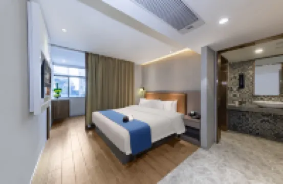 逸米精選酒店（廣州中大北門鷺江地鐵站店） 鄰近珠江夜遊廣州塔·中大碼頭的酒店