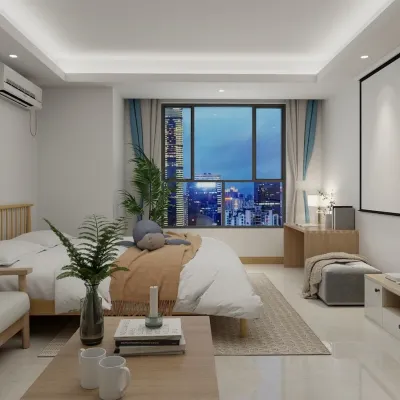 YES Hotel (Shipingqiao Light Rail Station Branch) Hotels near Shipingqiao Square