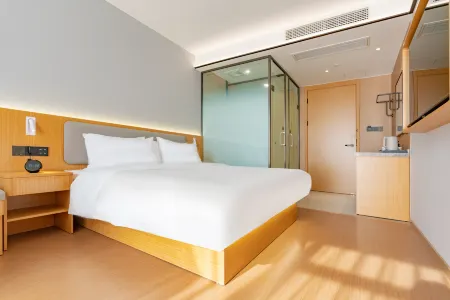 Kaju Selected Hotel (Tiexinqiao Subway Station Branch, Nanjing South Station) Отели рядом с достопримечательностью «Foding  Palace»