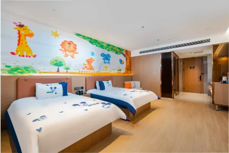 Bincheng Victoria Hotel (Nanchang Qingshanhu Wanda Shenqiao Subway Station Branch) Отели рядом с достопримечательностью «Yuweizhou Park»