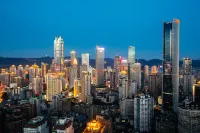 Haoting High-Rise River View Hotel (Jiefangbei Hongyadong Branch) Hôtels à : Jiangbei