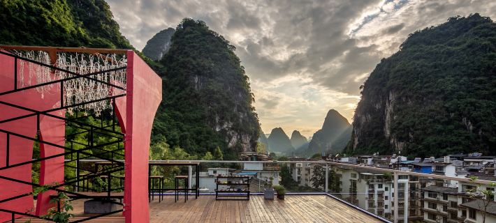 Gu'an Yuefeng · Mountain House (Yangshuo Yulong River Ecological Park Songcheng Eternal Love Store) Отели в г. Яншуо