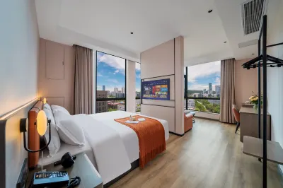 시맨 호텔 충칭 대학 건축 도시 규칙 대학 주변 호텔